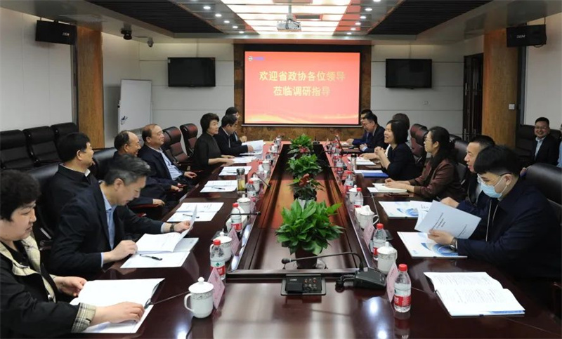 陕西省政协副主席张广智莅临天元瑞信调研